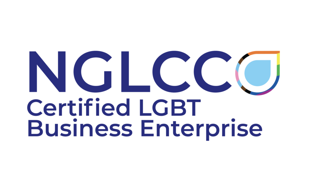 Marketing Bear, a full service advertising has officially been certified as a Certified LGBT Business Enterprise (LGBTBE) by the National LGBTQ+ & Allied Chamber of Commerce logo